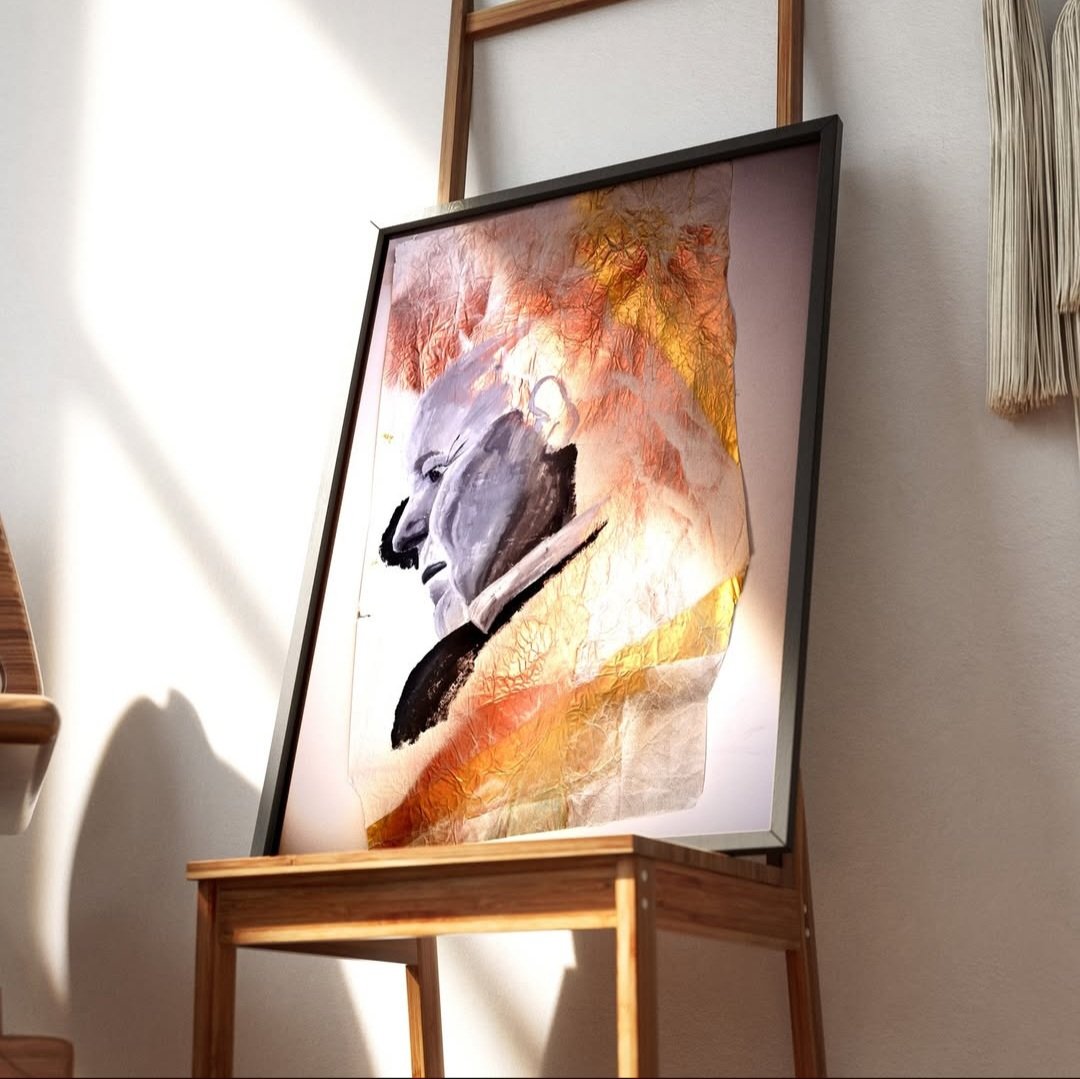 GuideTheArtist's tweet image. _01.2019_
Series#SprayArtNewspaper_"Sensory" 

The style is vintage, casual, and lends itself to thought-provoking narratives.

#acrylicart 
#vintagestyle 
#sprayartpaper