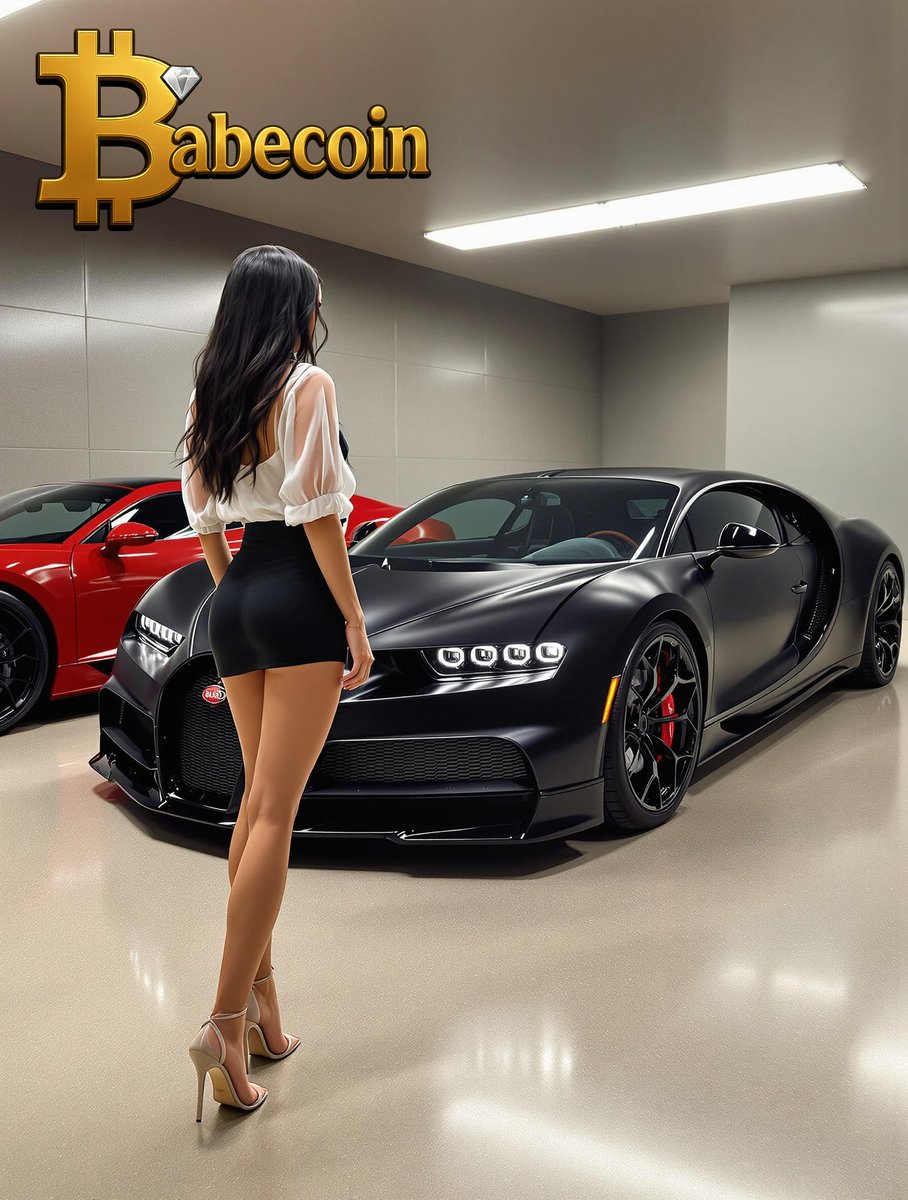 POV: You stayed patient and loaded $BABE early.
Now she’s picking the car — you’re just choosing the color. 👠💋