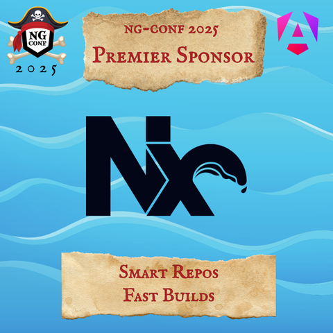 🎉We are so excited about our Premier Sponsor, <a href="/NxDevTools/">Nx</a>!   Drop Nx into any repo and watch it automatically optimize your builds, scale your CI, and fix failed PRs. Check them out to see what they can do for you! nx.dev #ngconf2025 #Angular