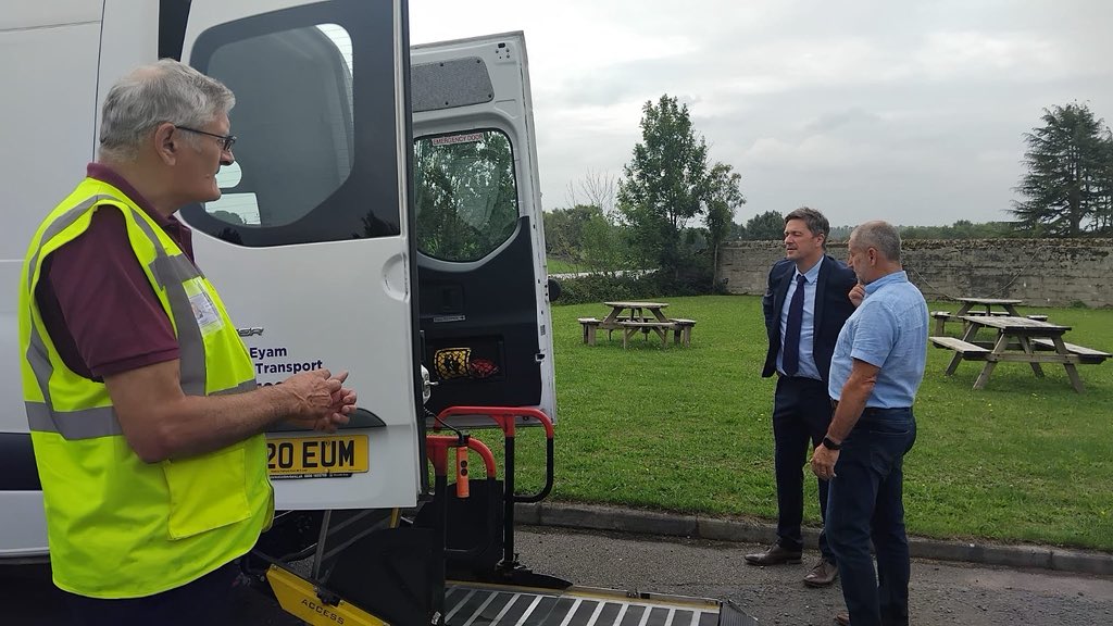 It was fantastic to meet with Bakewell and Eyam community transport to hear about the valuable services they offer, such as the new car scheme with door to door support.

I'm proud that local people are creating innovative schemes to ensure residents stay connected.