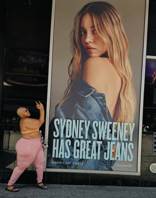 Gordona ficou realmente chateada por não ter bons jeans. 😂