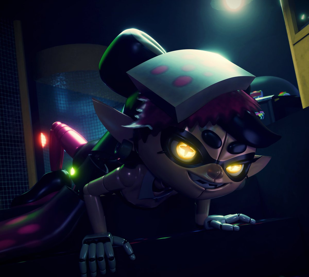 "Come on out. I don't want to hurt you..."

I've really missed using the animatronic idols!