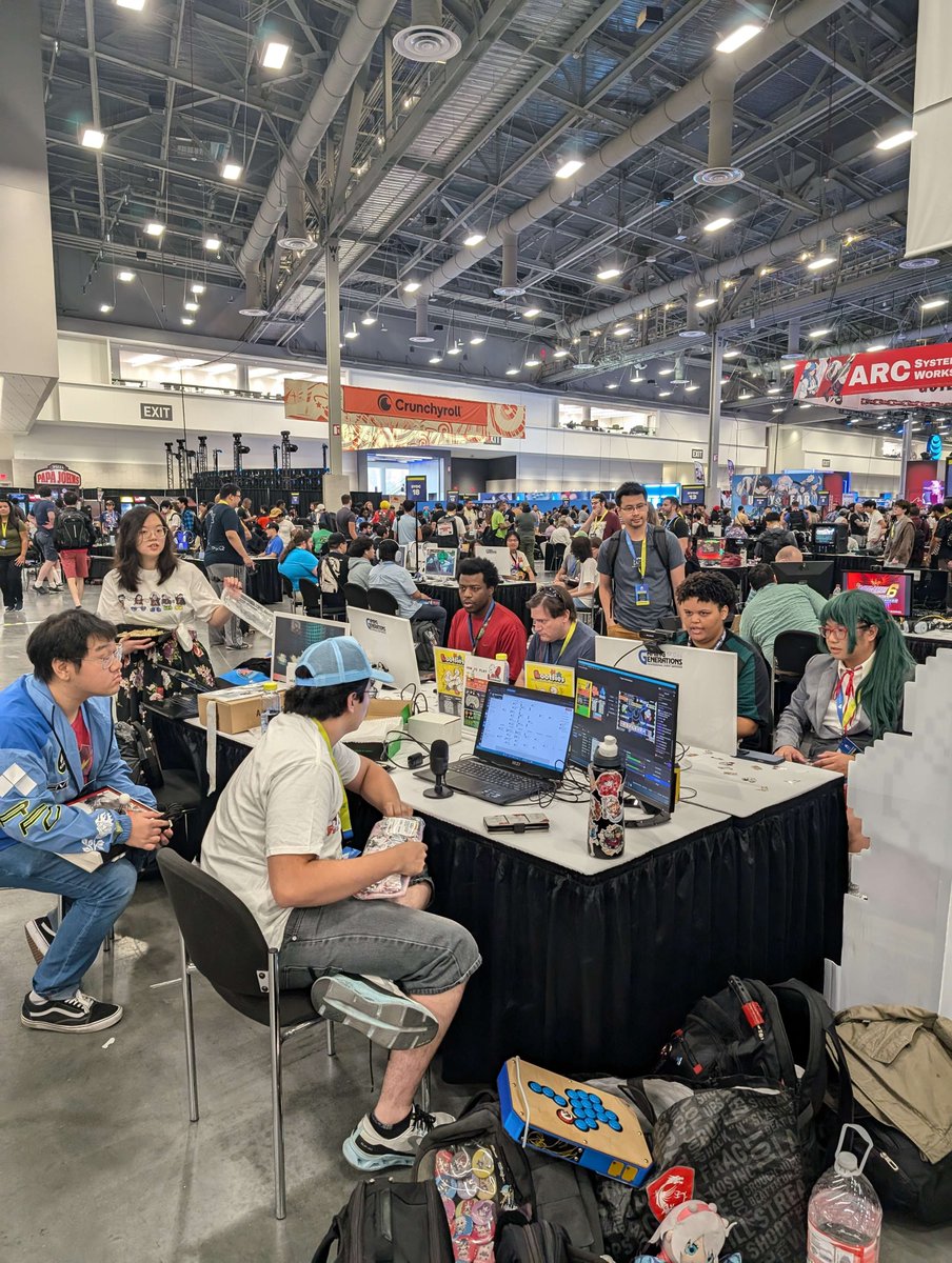 BootsiesGame's tweet photo. Bootsies had an amazing showing at #EVO2025! Thank you to everyone who came out to Boot Up! #indiegame #fgc #gamedev