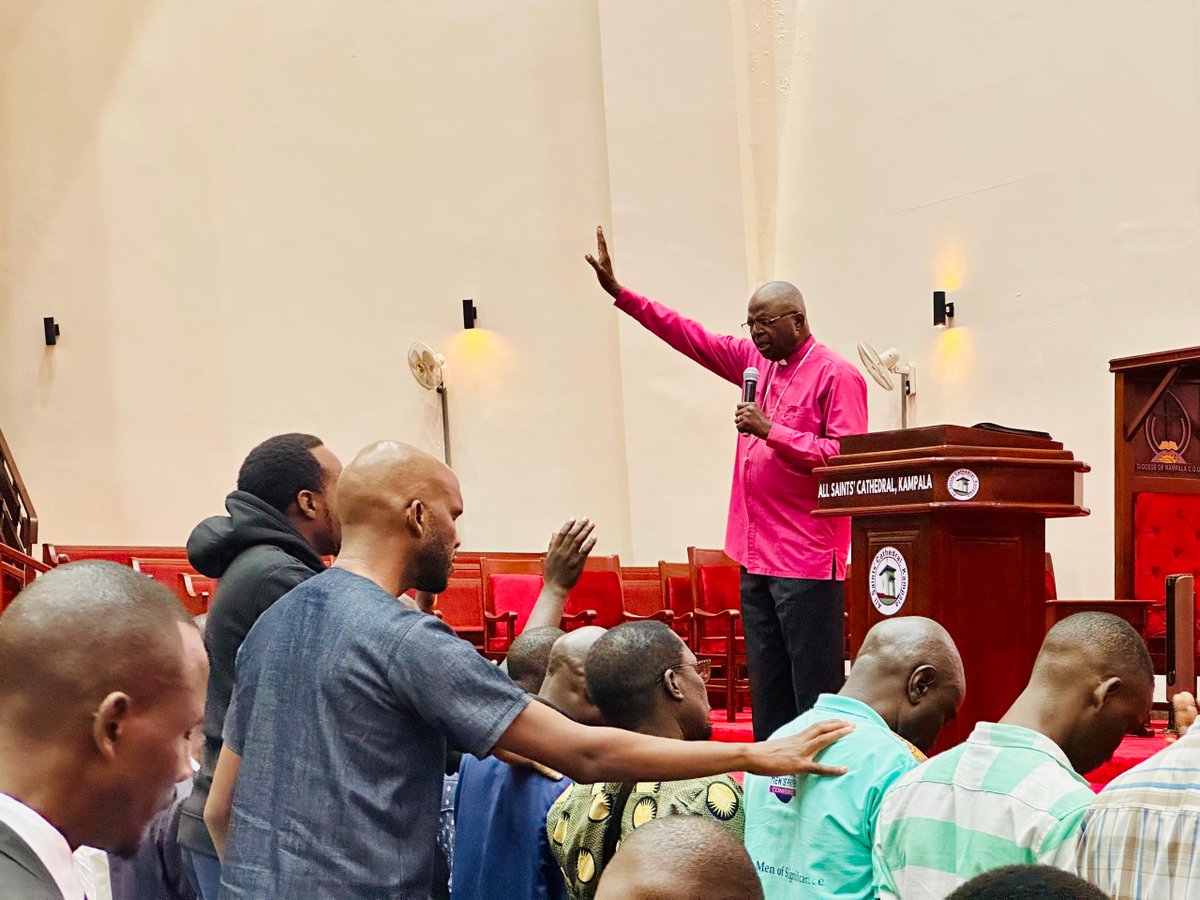 allsaintskla's tweet photo. βWhen you are on Godβs mission, He sustains you supernaturally.β Rt. Rev. Dr. Henry Luke Orombi conveys during the Men's Prayer Conference Day 4 at @allsaintskla
πTopic: The Old man vs The New man (Romans 6:1-14) ππ₯
#mpc6 #IronsharpensIron #Reboot https://t.co/GmvfQyrzqr