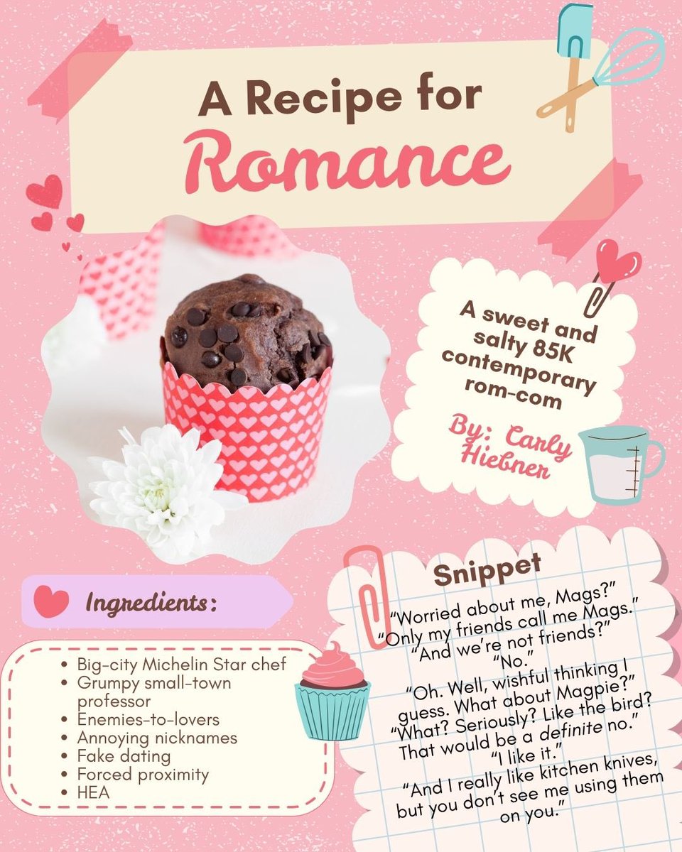 CarlyHiebner's tweet image. WHEN IN ROME X IT HAPPENED ONE SUMMER
A gourmet LA chef. A grumpy small-town professor. One insulted baby shower menu—and suddenly sparks and spatulas are flying.
#A #R #W #questpit