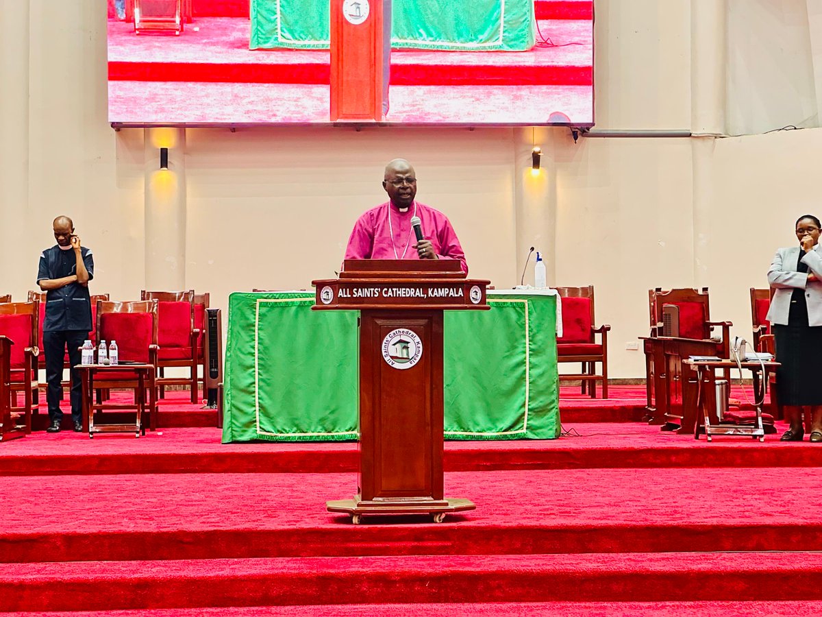 allsaintskla's tweet photo. βWhen you are on Godβs mission, He sustains you supernaturally.β Rt. Rev. Dr. Henry Luke Orombi conveys during the Men's Prayer Conference Day 4 at @allsaintskla
πTopic: The Old man vs The New man (Romans 6:1-14) ππ₯
#mpc6 #IronsharpensIron #Reboot https://t.co/GmvfQyrzqr