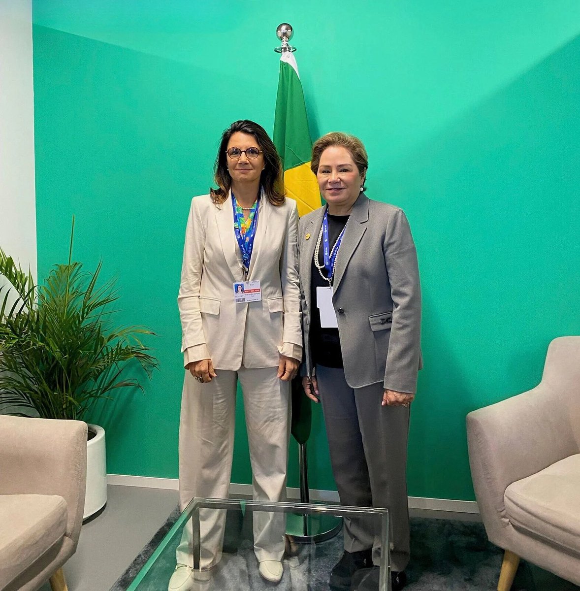Less than 100 days to #COP30 in Belém — a milestone that must shift from talk to real action. 

From my first conversation with Ana Toni at #COP28 to working with fellow envoys, momentum is growing across Latin America &amp; the Caribbean. 

Is our chance to deliver. 

#MutiraoCOP30