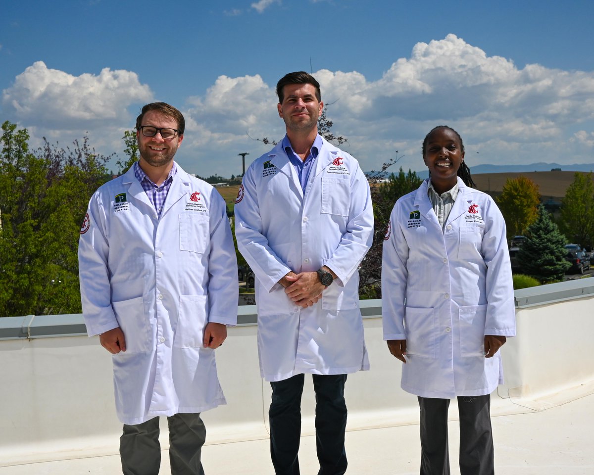It's giving new Residents. 🥼⭐

Whether it's for Internal Medicine, Family Medicine or Pediatrics, WSU has it covered! 

#WSUMedicine #GoCougs #Pediatrics #FamilyMedicine #InternalMedicine #Residents #Spokane #Everett #Pullman #GME #Community
