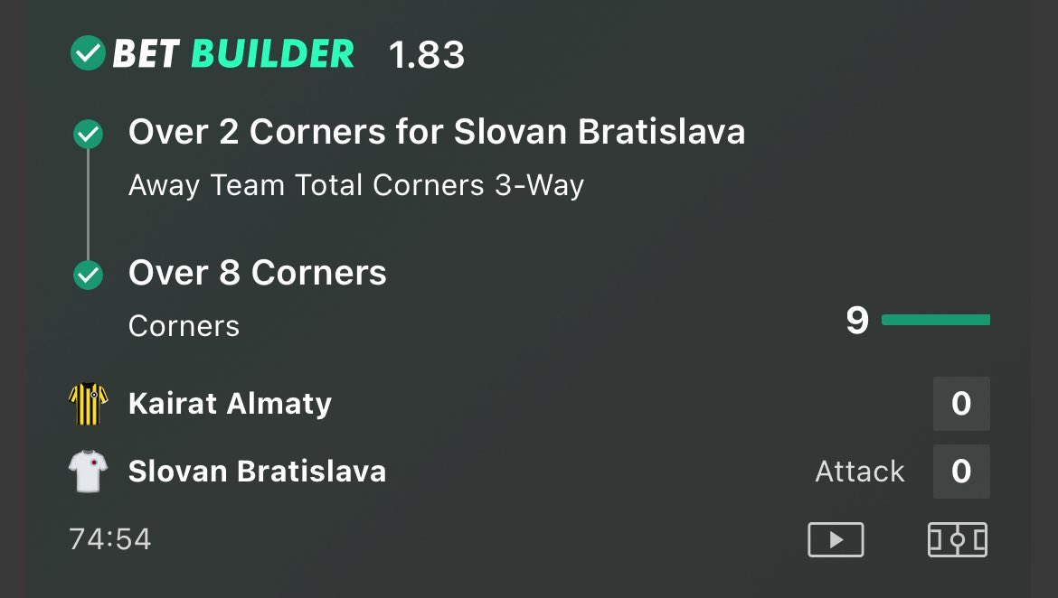 ✅ #BigTipstersBOTD Wins! 
💰 +3.33u
😎 3 Bet of the day wins in a row

❤️ Like if you joined us!