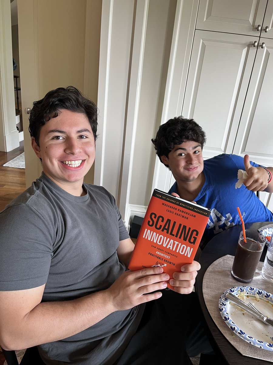 Amazing news - Scaling Innovation has hit #1 among kids in the Hartman household. (And #6 on Amazon!)