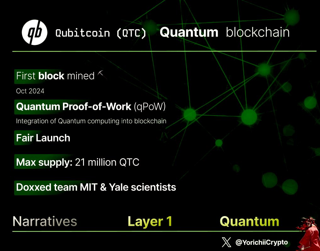 The Ultimate Qubitcoin One-Pager 🦠

We’ve had a few gigantic fair-launch runners $TAO $KAS $QUBIC &amp; others.

Many are now talking about $QTC , question is, does it live up to the hype ?

It’s exactly what i’ll be deciphering today.

⁉️What is <a href="/qubitcoinx/">Qubitcoin</a> 

 $QTC is a
