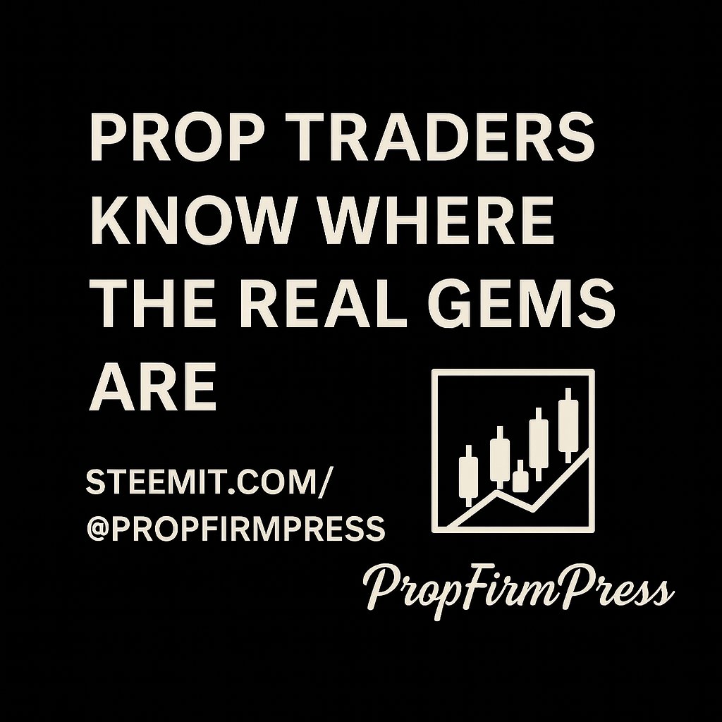 Prop traders know where the real gems are.
💎 Tips. 💰 Discounts. 📈 Strategy.
All waiting for you on Steemit.
📍 steemit.com/@propfirmpress
#propfirmpress #trading #proptrading #fundedtrader #crypto #investing #finance #steem $yagi $msia #follow #retweet #repost