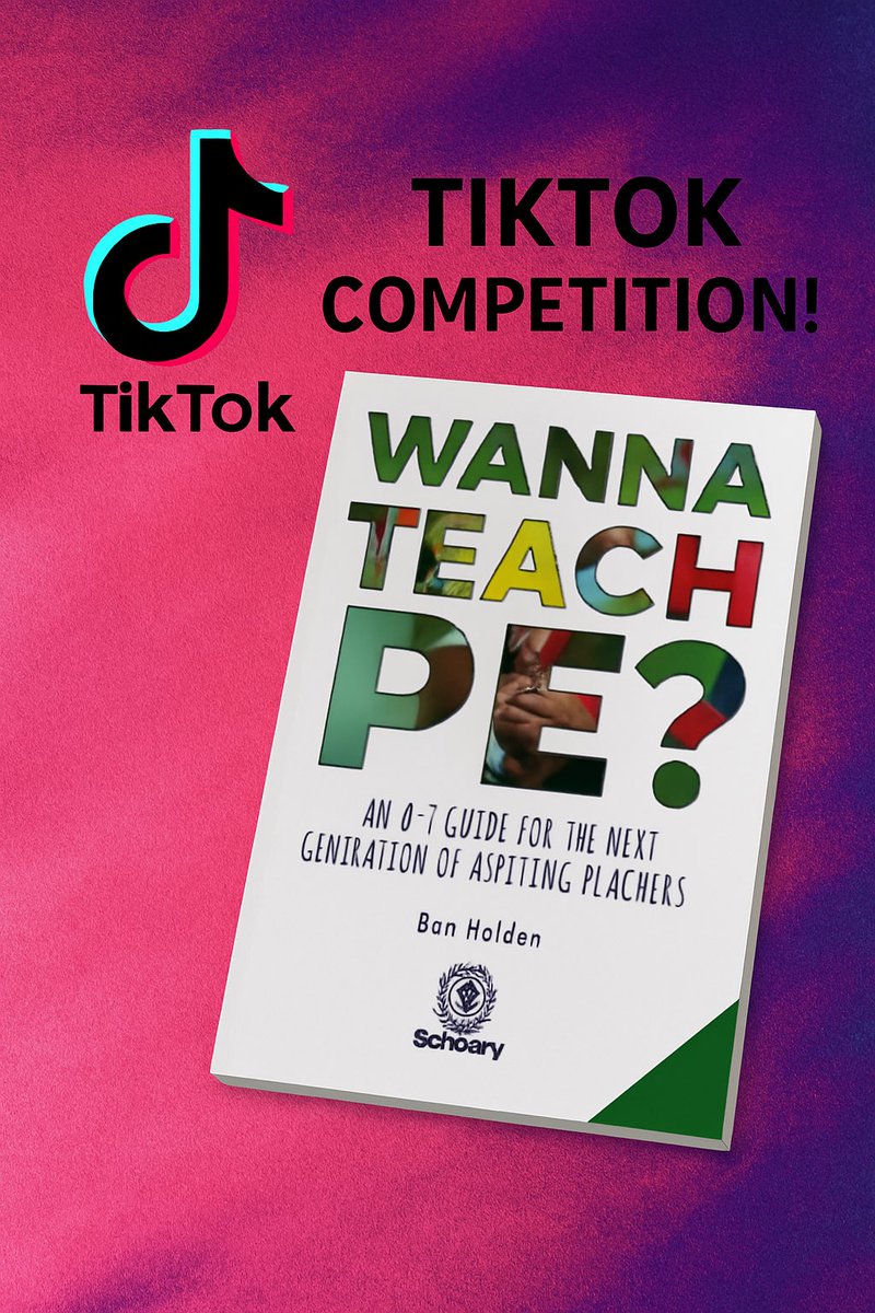 🎉 Competition Time! 🎉

I will be giving away 3 copies of  Wanna Teach PE on Sunday 10th August, 6pm!

To enter, follow these 2 simple steps…

1. Retweet this tweet!
2. Follow ‘Wanna Teach PE’ on Tik Tok.

3 random winners will be chosen from the Tik Tok followers!

Good Luck!