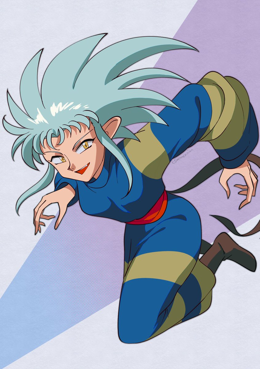 Commission, of Ryoko from Tenchi Muyo.