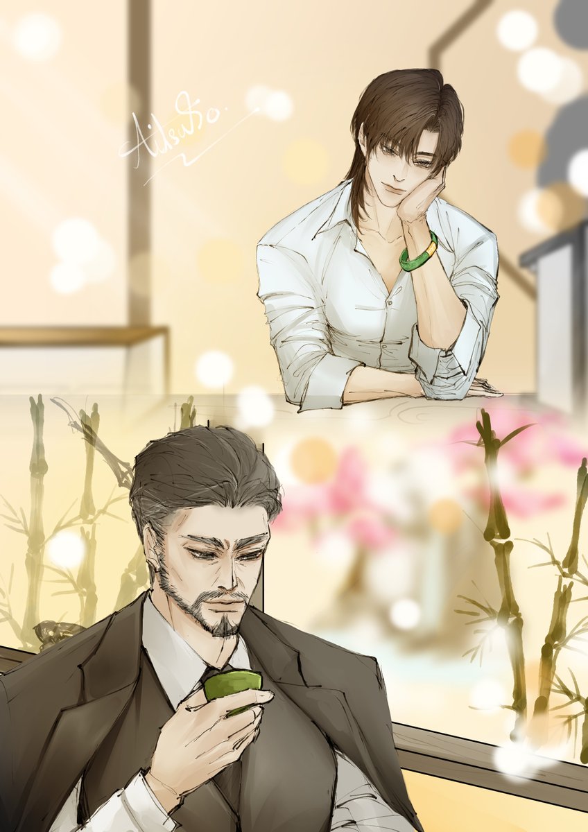 OC ลุงโจว(<a href="/maddog_xrm/">ᴍᴀᴅ |</a> ) x ฟางหรู 

"ชากับคนชงชาอันไหนอร่อยกว่ากันครับ คุณโจว..."