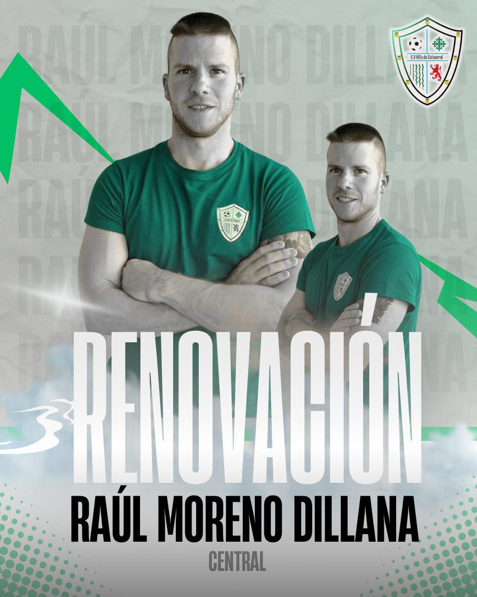 2°Extremeña 

Raul Moreno primera renovación del <a href="/CDCanaveral/">C. D. Villa de Cañaveral</a> para la temporada 25/26