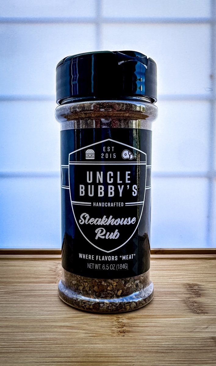 Just a reminder that Uncle Bubby's Steakhouse Rub exists. Your steaks, chicken, and chops will thank you!