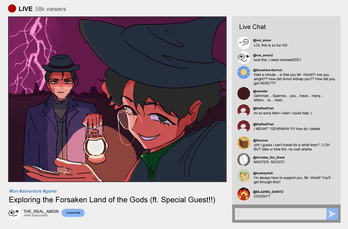 amon is such a silly creature #LOTM #LordOfTheMysteries #诡秘之主