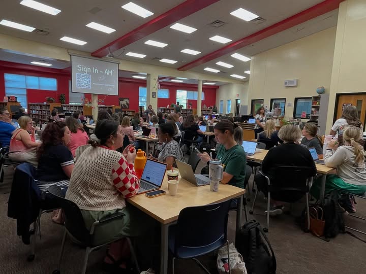 Plano_Schools's tweet photo. It's #WeLearnWednesday in Plano ISD! Staff across the district are locked in on learning with various professional development topics! 💡
#TeamPlanoISD #ItAllBeginsHere https://t.co/tLlzms9X65