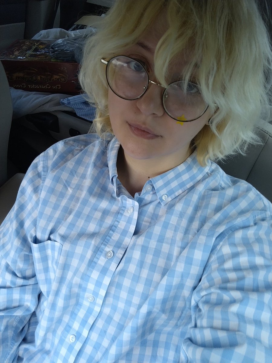 I should go back to putting shine on my cheeks...