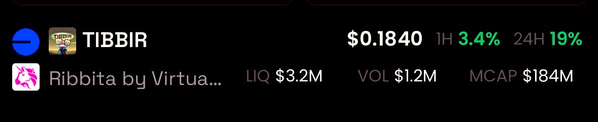 Altcoinist.com ๐ช (@altcoinist_com) on Twitter photo "KYA (Know Your Agent) will be bigger than KYC."
$TIBBIR, next trillion dollar opportunity. "KYA (Know Your Agent) will be bigger than KYC."
$TIBBIR, next trillion dollar opportunity.