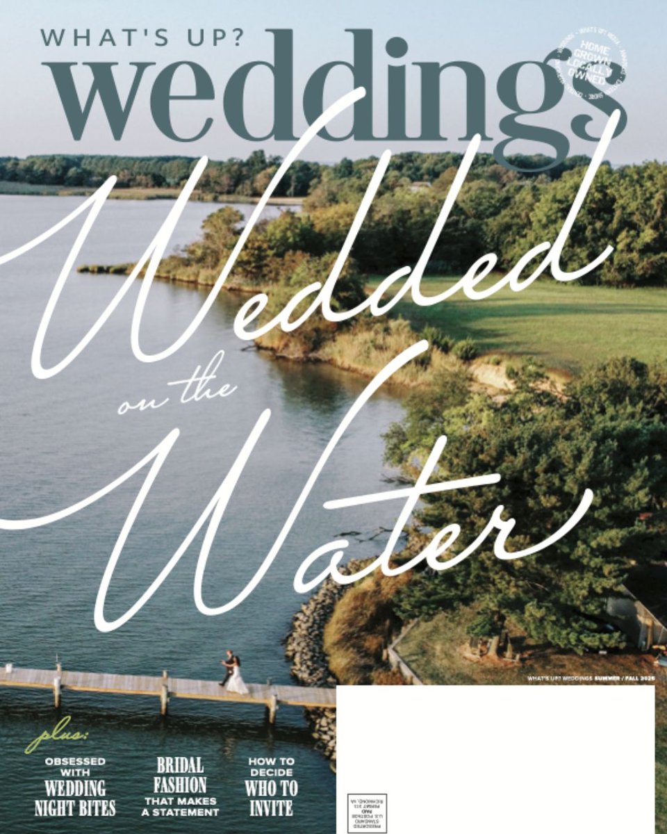 LaurasFocus's tweet photo. So awesome seeing Janeen &amp; Todd's @wylderhotelti wedding in the latest issue of @whatsupweddings! #laurasfocusphotography #laurasfocus #wylder #wylderwedding #wylderweddings #wylderhotelwedding #wylderhotelweddings #tilghmanislandwedding #tilghmanislandweddings https://t.co/BnW5G0vUXU