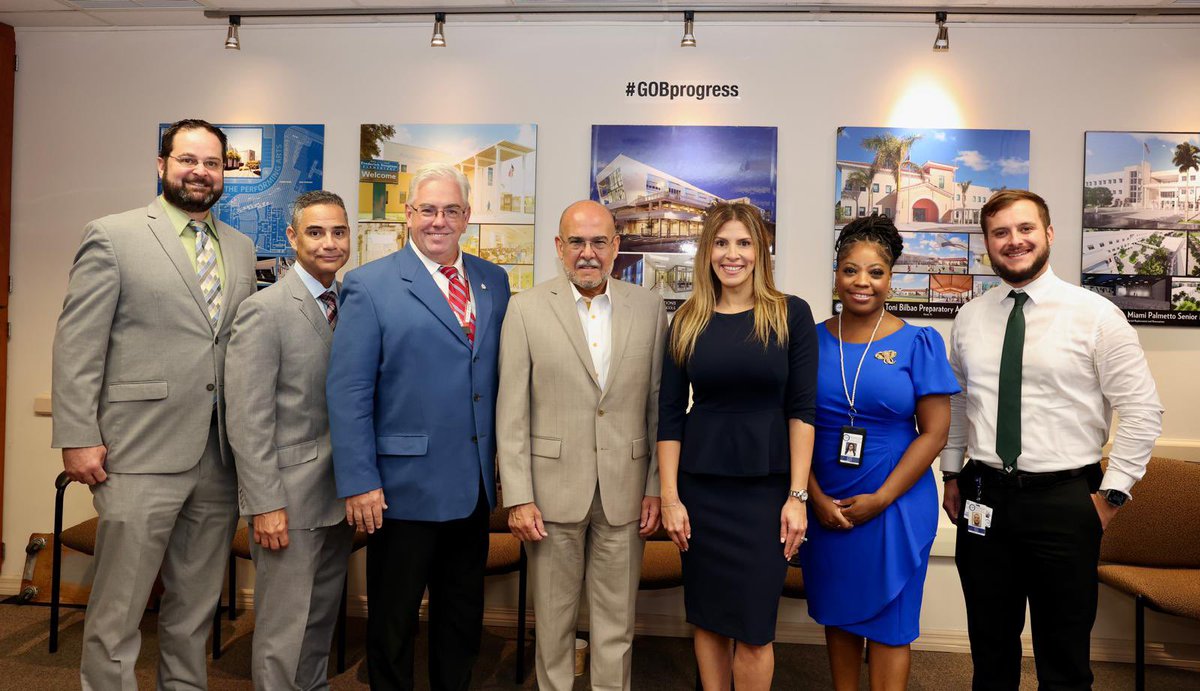 Had a wonderful visit today with the Miami-Dade County Legislative Delegation! Grateful for their steadfast support of <a href="/MDCPS/">Miami-Dade Schools</a> and our legislative priorities during the 2025 Legislative Session. Their dedication helps us continue to provide the best for our students!