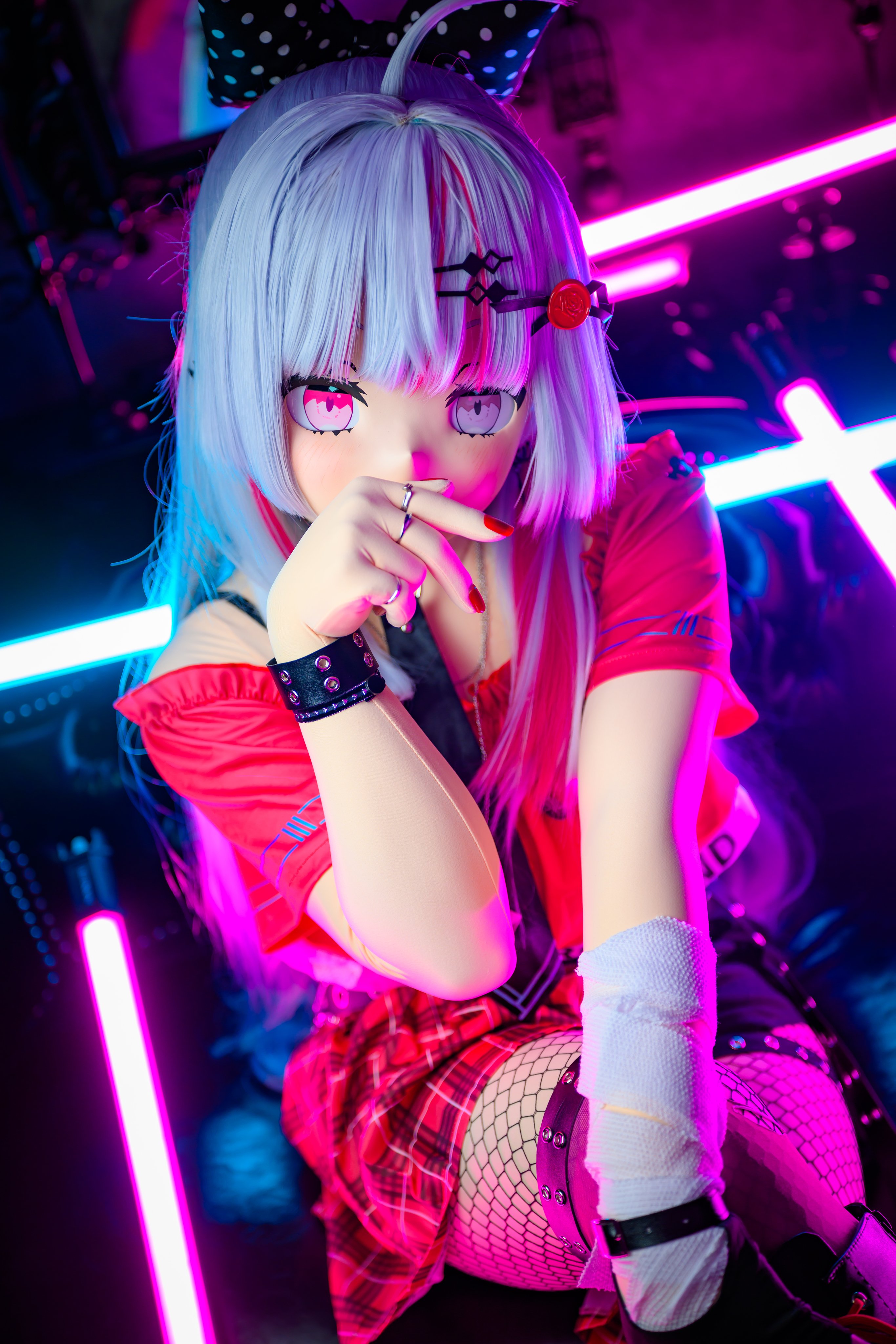 ウマ娘／めにしゅき♡ラッシュっしゅ！ピンクLサイズ／コスプレ衣装 ウマ娘プリティーダービー 「めにしゅき♡ラッシュっしゅ