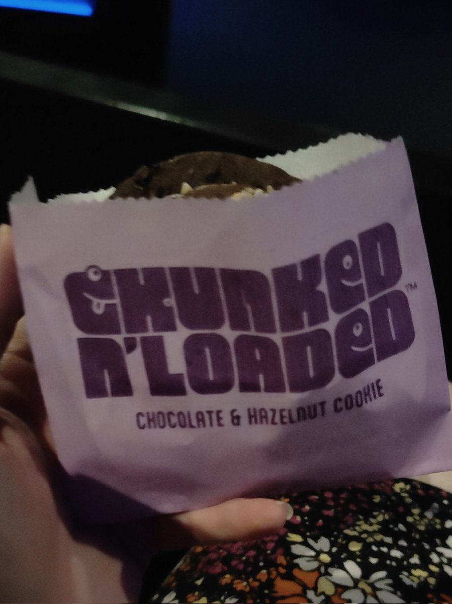 Enjoyed a solo date to the cinema to see #TheFantasticFour. Felt like Phase One Marvel all over again. Had to give in to this loaded cookie from M&amp;S too, someone's got to do it.😋#MarvelStudios #Marvel #TheFantasticFourFirstSteps