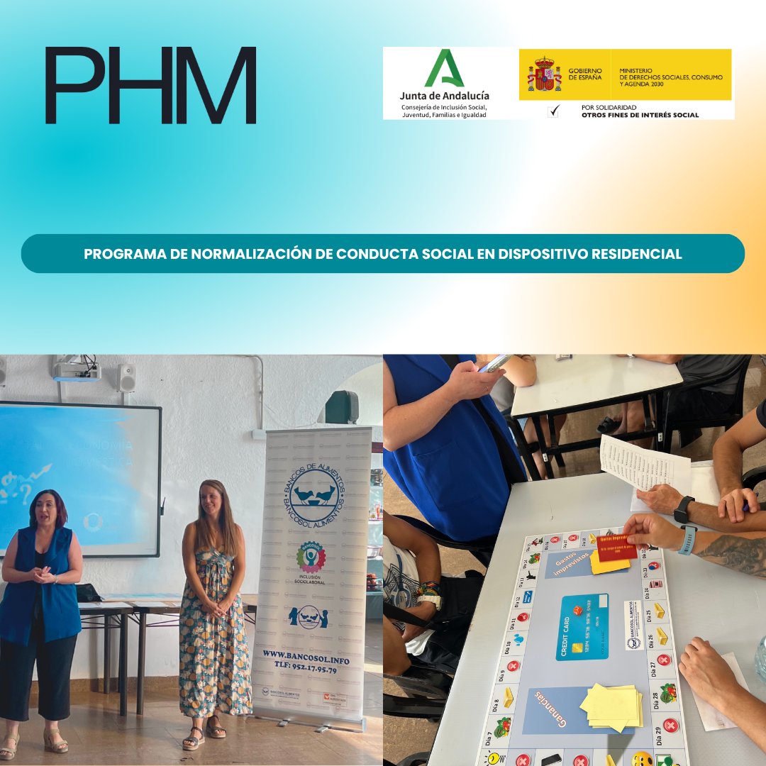 Proyecto Hombre (@phombremalaga) on Twitter photo Las personas usuarias de nuestra Comunidad Terapéutica han disfrutado de una mañana muy productiva con el seminario “Economía doméstica” impartido por el equipo de profesionales de <a href="/BancosolOficial/">Bancosol Alimentos</a>.
Gracias Bancosol por el compromiso constante con Fundación CESMA. Las personas usuarias de nuestra Comunidad Terapéutica han disfrutado de una mañana muy productiva con el seminario “Economía doméstica” impartido por el equipo de profesionales de <a href="/BancosolOficial/">Bancosol Alimentos</a>.
Gracias Bancosol por el compromiso constante con Fundación CESMA.