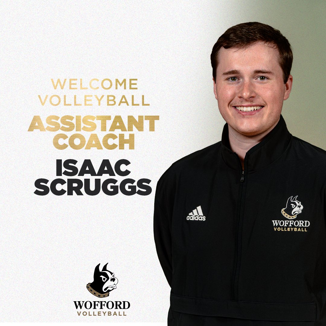 Wofford Volleyball (@woffordvb) on Twitter photo We’re so excited to welcome Emma McElveen and Isaac Scruggs to our coaching staff! 🤩
#ConquerAndPrevail We’re so excited to welcome Emma McElveen and Isaac Scruggs to our coaching staff! 🤩
#ConquerAndPrevail