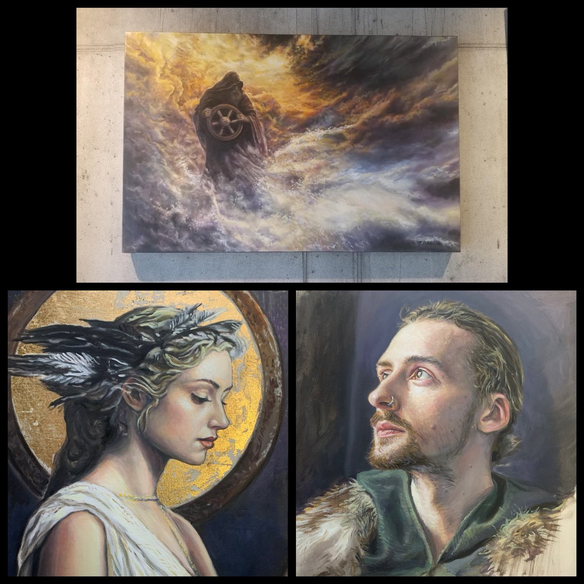 Colin Alexander (@colin_alex35207) on Twitter photo These three paintings  from my show have found homes already. They seem to have resonated with the collectors on a personal level too, that’s more important to me than just a sale. Off to a good start! These three paintings  from my show have found homes already. They seem to have resonated with the collectors on a personal level too, that’s more important to me than just a sale. Off to a good start!