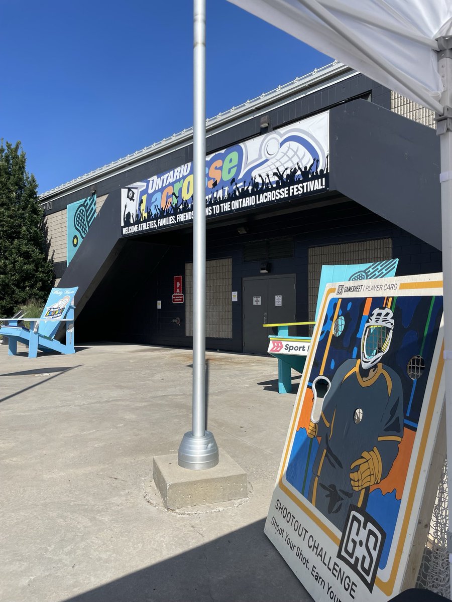 GameSheetInc's tweet image. Still lots more of lacrosse! 

Come check us out at the Ontario Lacrosse Festival🔥