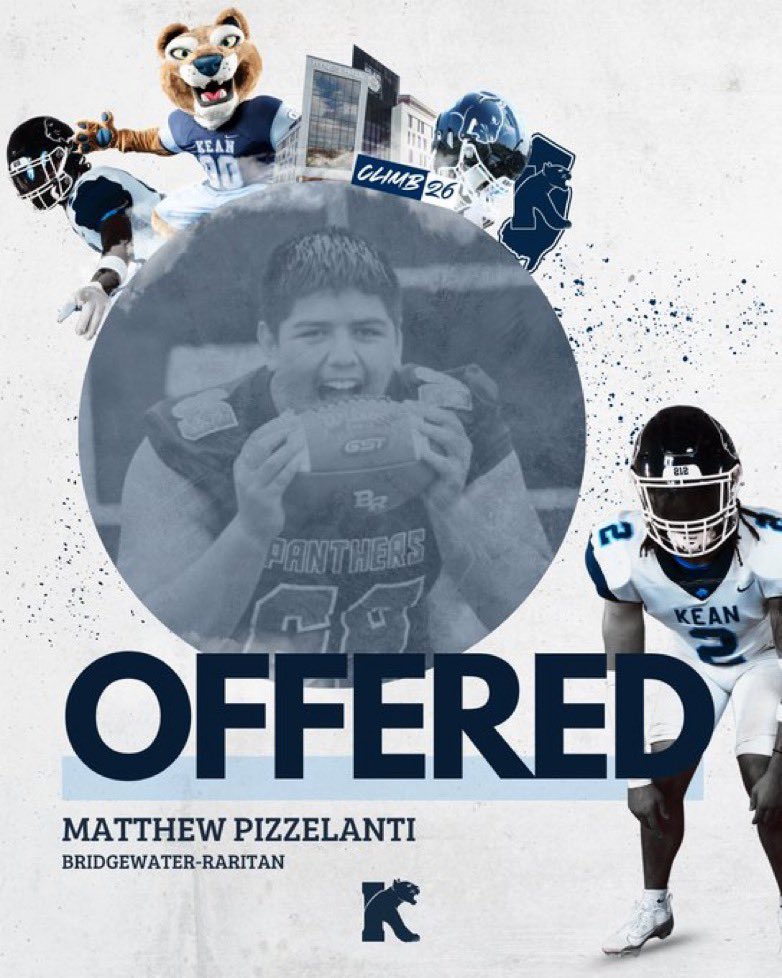 Matthew Pizzelanti (@mattpizzelanti) on Twitter photo After a call from <a href="/CoachRicco1/">Ricco Washington</a> I am happy to announce an offer from <a href="/KUFootball212/">Kean University Football</a>! After a call from <a href="/CoachRicco1/">Ricco Washington</a> I am happy to announce an offer from <a href="/KUFootball212/">Kean University Football</a>!