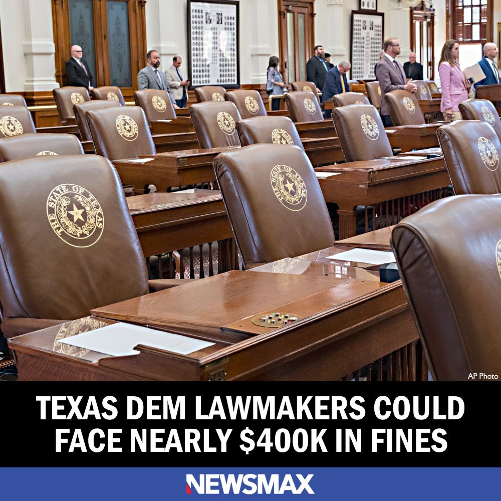 Defiant House members remaining absent from the Texas Legislature stand to be fined nearly $400,000, according to the state chamber's rules. MORE: bit.ly/3HmPQbo