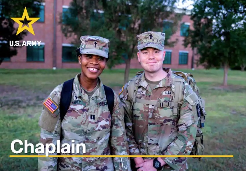 Spread faith as an Army Chaplain. Care for the spiritual, moral, and emotional well-being of the Army—and make it stronger from the inside out. DM us or comment below to be connected with a Chaplain recruiter today!