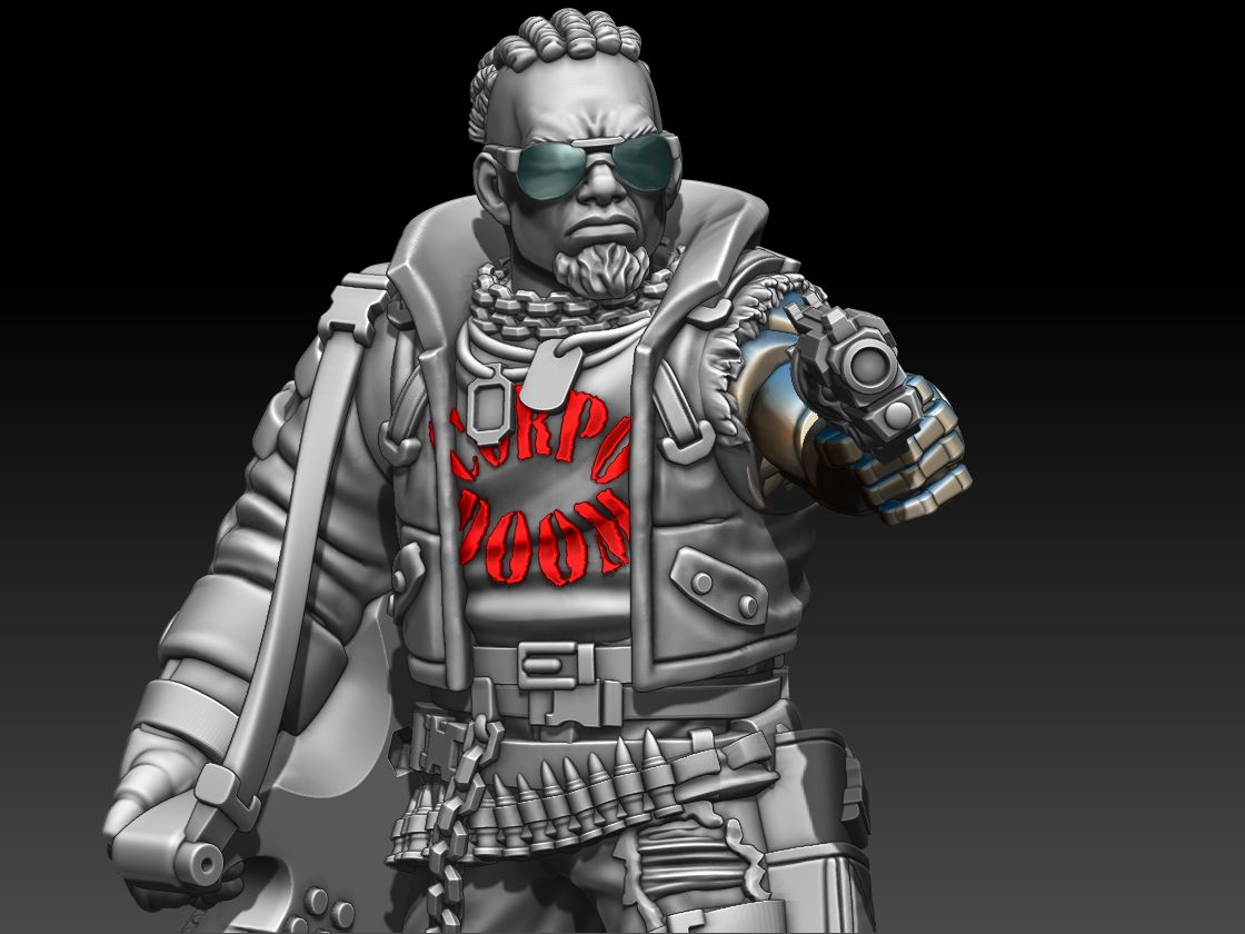Anvil_Industry's tweet photo. This week for #wipwednesday we have a little sneaky peek at the Cyberpunk Rockerboy & Netrunner Digi + Physical release that will be coming out at some point soon !
#anvilindustries #tabletopgaming #miniatures #28mm #wargaming #resin #bits #bitz #conversions #bitsbash #kitbash https://t.co/ErKCG9KnRm