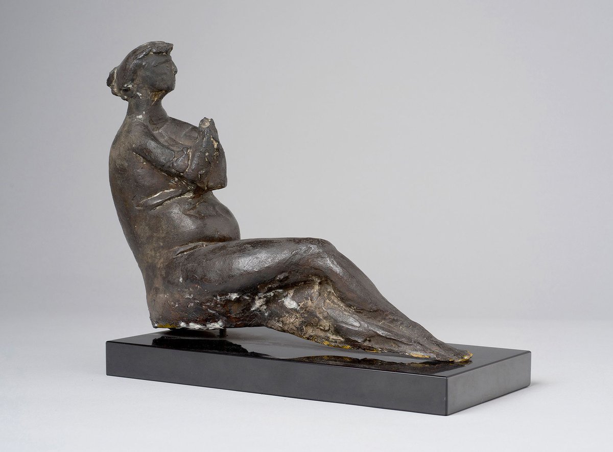#Onthisday Mario Marini died in 1980.

Mario Marini, Small Bather, 1945.