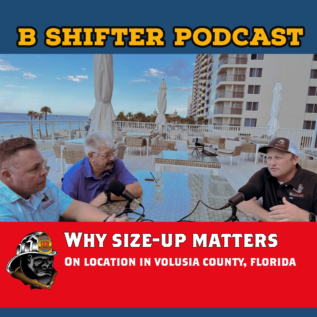 🚨 NEW B Shifter Podcast Alert! 🚨
We are in Daytona Beach during a Blue Card Train-the-Trainer, this episode dives deep into the critical importance of size-up on the fireground.

From initial radio reports to “size-up plus three,” we break down what makes—or breaks—effective