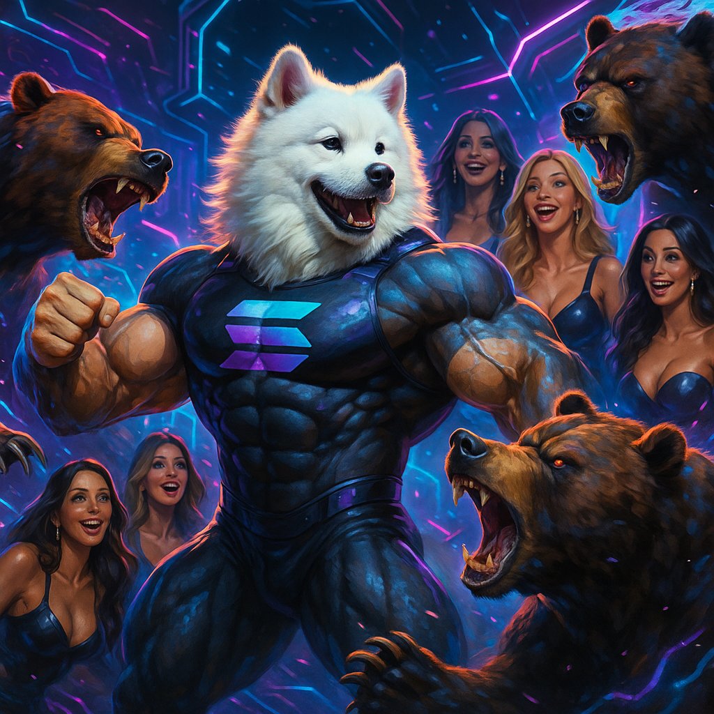 not all heroes wear capes. 

some wear a Solana suit and bench press bears in cyberspace while the crowd goes wild.