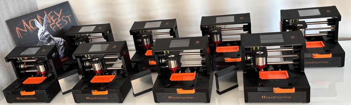 Delivered 5 machines in July. More going out soon.

If you've placed an order:
📦 We’re delivering in the order received (first in, first out)
⏳ No exact delivery dates yet

You’ll get an email when your order’s up - with a link to confirm shipping details and pay for delivery.