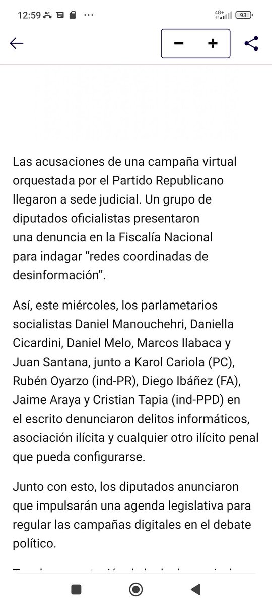 “Vamos a hacer lo que Matthei no se atrevió”: diputados oficialistas denuncian a "bots vinculados con el candidato  José A Kast y republicanos" "
latercera.com/politica/notic…
