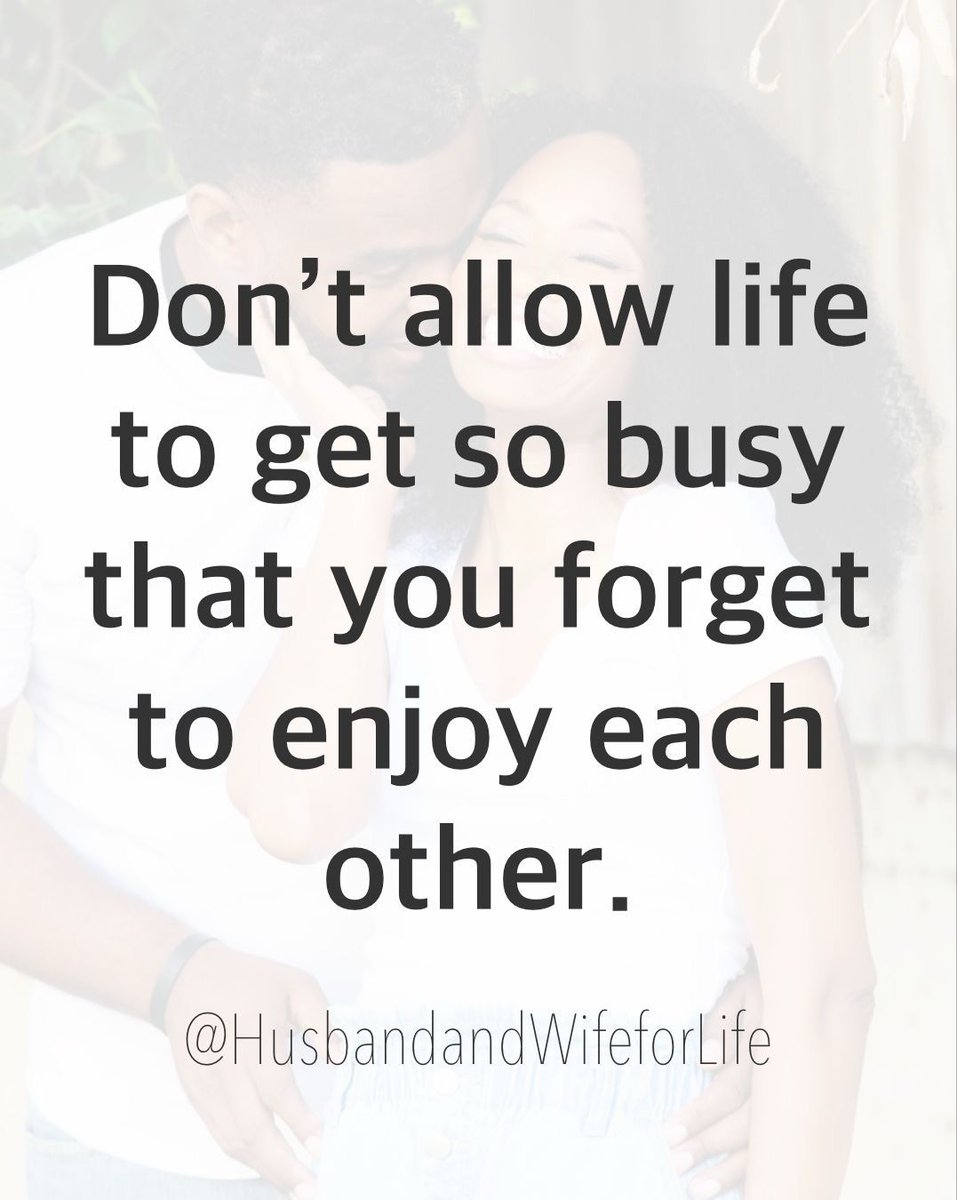 Prioritize each other.

#husbandandwifeforlife #married #couplesgoals #relationshipadvice