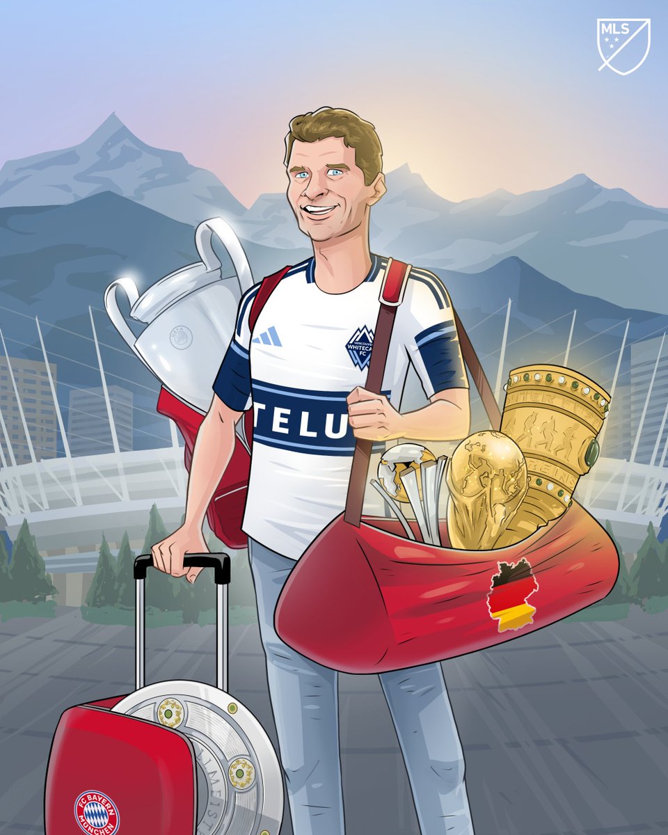 All he does is win. 🏆

Thomas Müller is after another trophy in the Couve. 🏔️