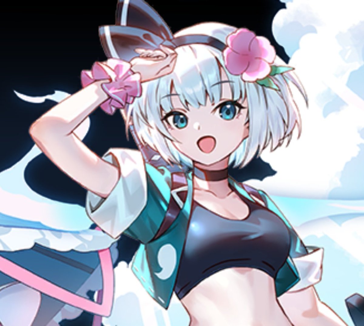 えっちな光沢の水着だ……

あと後ろの水着ゆゆ様
履いてないように見えるよね…(末期 