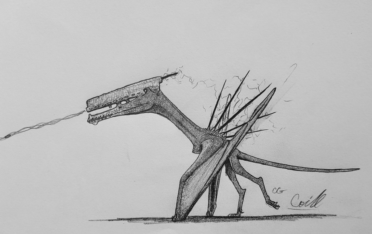 Carter Gatewood (@acrosaurotaurus) on Twitter photo #Smaugust2025 Day 6: Coil (gun)
#SmaugustCircle #Smaugust2025 Day 6: Coil (gun)
#SmaugustCircle