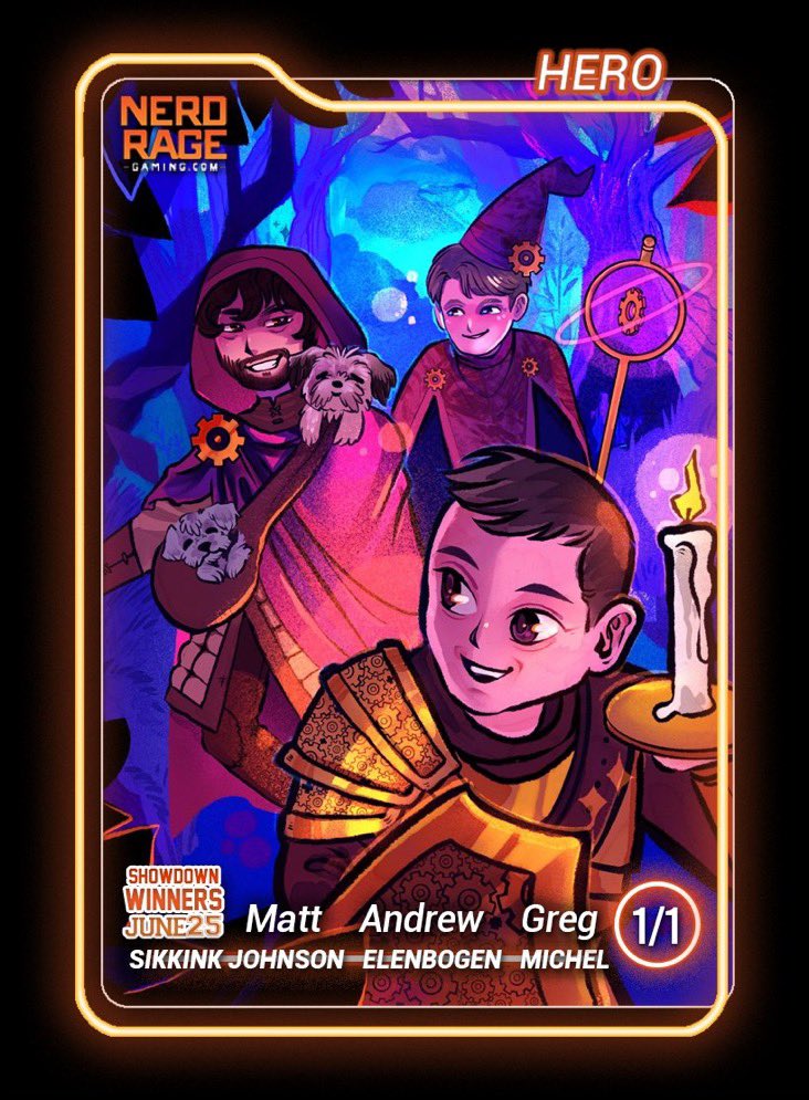 SystemMagic (@systemmagicmtg) on Twitter photo WHERE HAVE ALL THE GOOD MEN GONE? AND WHERE ARE ALL THE GODS??
The SystemMagic *HERO* token is here! In honor of our #NRGIndy win, no matter what job you select, <a href="/MtG_MSJ/">Matt Sikkink Johnson</a>, <a href="/Ajelenbogen/">Andrew Elenbogen</a>, and <a href="/SystemMagicGreg/">Greg 🕯️🕯️🕯️</a> are here for you!
Pick one up at you next <a href="/NRGSeries/">NRG Series</a> event! WHERE HAVE ALL THE GOOD MEN GONE? AND WHERE ARE ALL THE GODS??
The SystemMagic *HERO* token is here! In honor of our #NRGIndy win, no matter what job you select, <a href="/MtG_MSJ/">Matt Sikkink Johnson</a>, <a href="/Ajelenbogen/">Andrew Elenbogen</a>, and <a href="/SystemMagicGreg/">Greg 🕯️🕯️🕯️</a> are here for you!
Pick one up at you next <a href="/NRGSeries/">NRG Series</a> event!