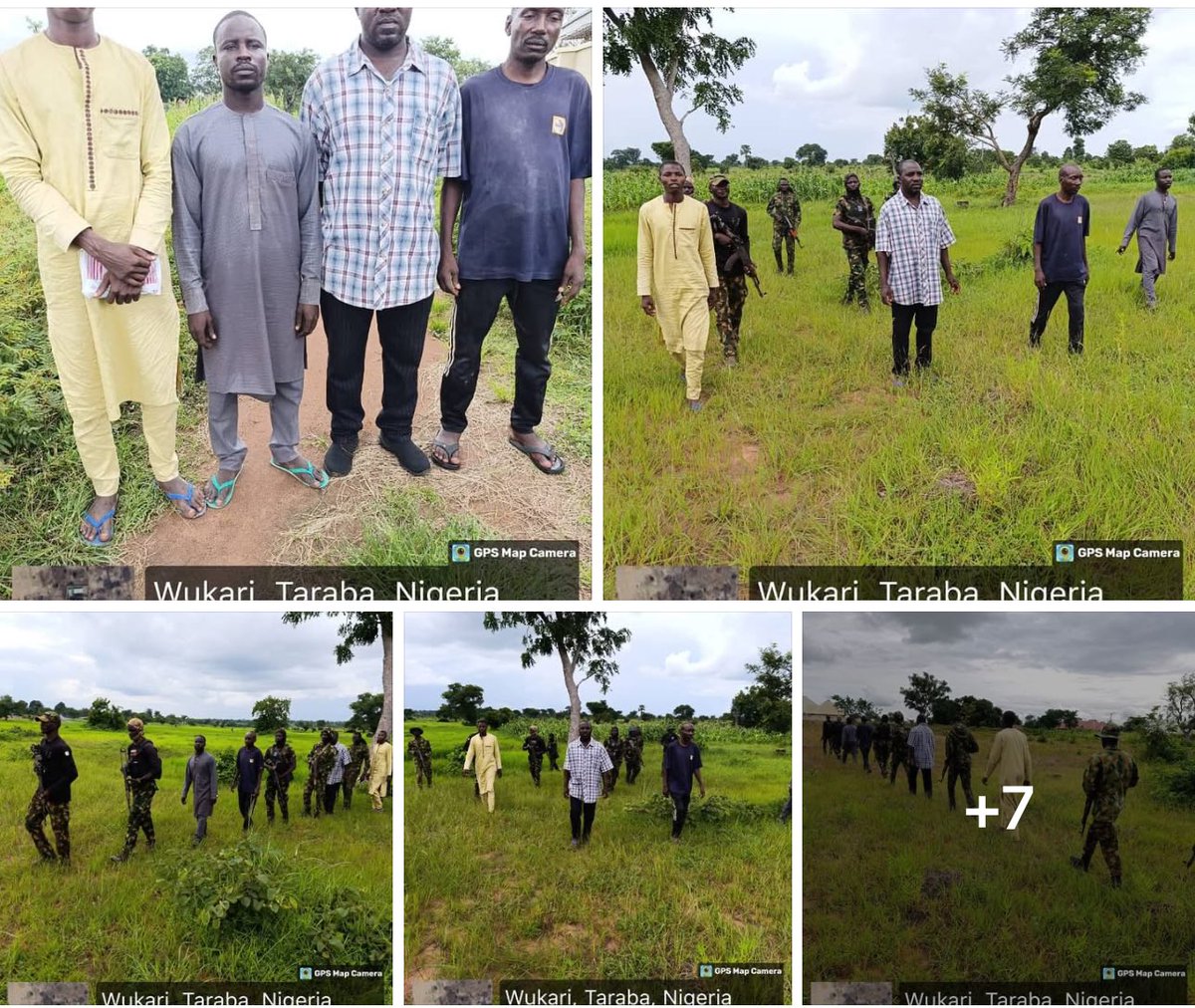 RESCUE OPERATION: 6 BRIGADE RESCUES SEVEN KIDNAPPED VICTIMS IN TARABA STATE

In a well-coordinated offensive aimed at dismantling criminal enclaves, troops of 6 Brigade Nigerian Army (NA) / Sector 3 Operation Whirl Stroke (OPWS) have successfully rescued seven victims abducted