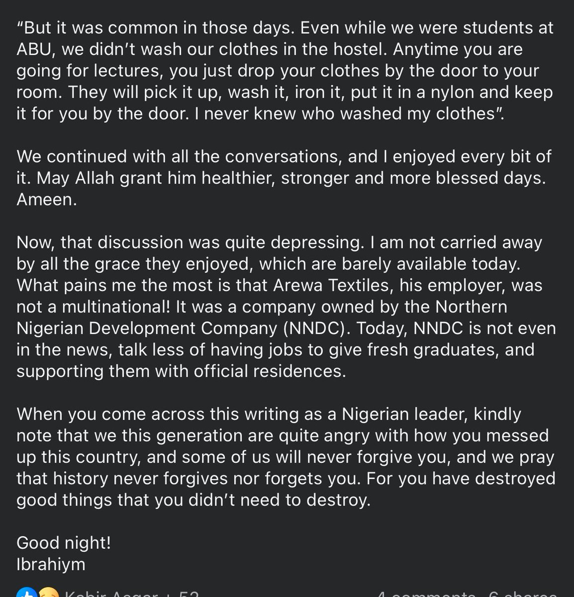 AbduljalaalMusa's tweet image. This is why I’ll never forgive any Nigerian politician—dead or alive.