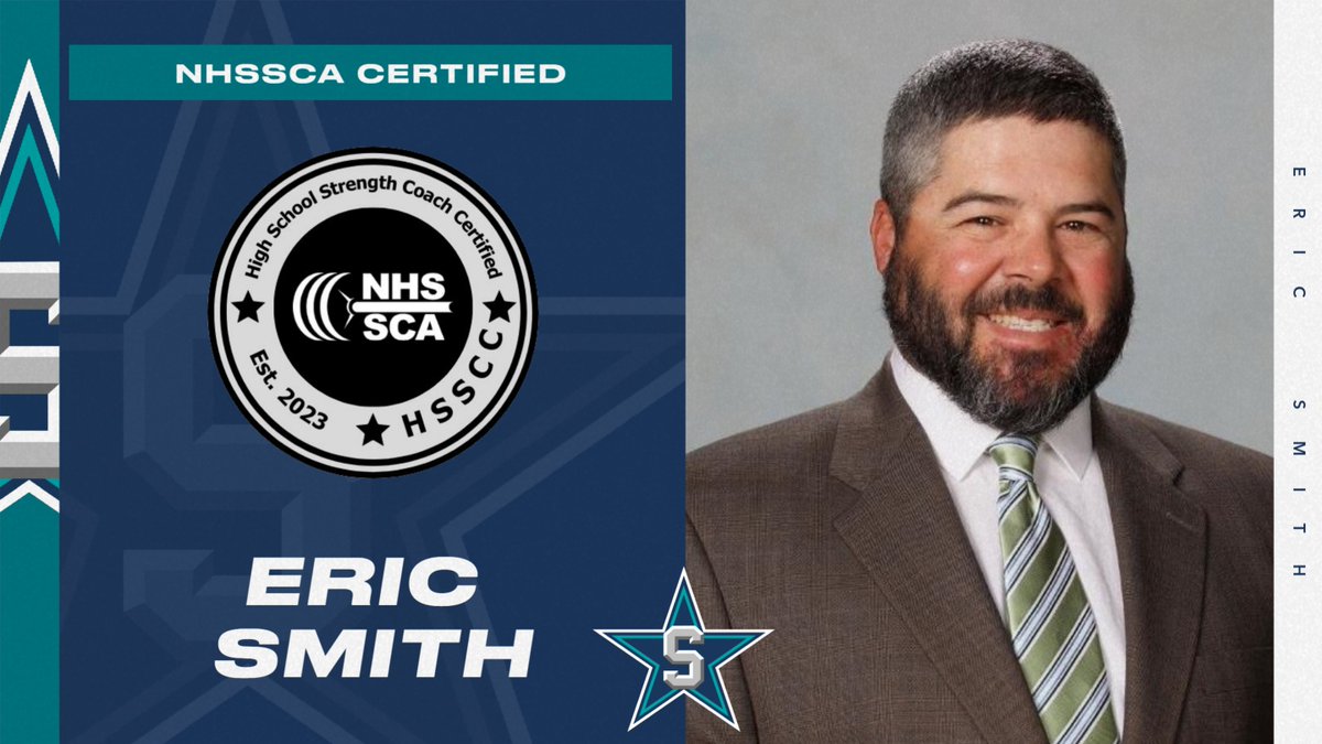 🎉 Congratulations to Coach Eric Smith on becoming <a href="/NHSSCA_TN1/">NHSSCA Tennessee</a> Certified! 🏋️‍♂️💪

Your dedication to strength &amp; conditioning and commitment to athlete development is second to none. Proud to have you leading the way at Siegel!

#P2BASS